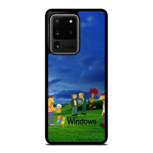 MICROSOFT WINDOWS THE SIMPSONS Samsung Galaxy S20 Ultra Case Cover