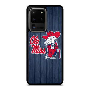 OLE MISS WOODEN LOGO Samsung Galaxy S20 Ultra Case Cover