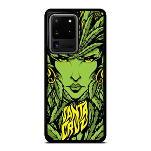 SANTA CRUZ SKATEBOARD LADY LEAFS Samsung Galaxy S20 Ultra Case Cover