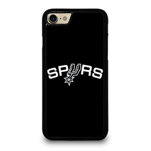 SAN ANTONIO SPURS LOGO BLACK iPhone 7 / 8 Case Cover SAN ANTONIO SPURS LOGO BLACK iPhone 7 / 8 Case Cover