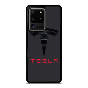 TESLA MOTORS BLACK ICON Samsung Galaxy S20 Ultra Case Cover