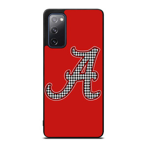 ALABAMA CRIMSON TIDE HOUNDSTOOTH ICON Samsung Galaxy S20 FE Case Cover