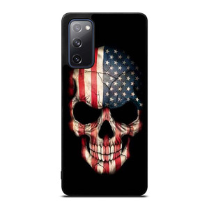 AMERICAN FLAG SKULL Samsung Galaxy S20 FE Case Cover