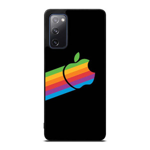 APPLE RETRO DESIGN BLACK Samsung Galaxy S20 FE Case Cover