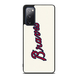 ATLANTA BRAVES ICON BASEBALL TEAM LOGO Samsung Galaxy S20 FE Case Cover