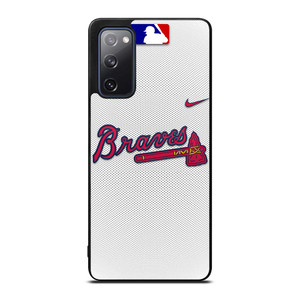 ATLANTA BRAVES ICON MLB BASEBALL TEAM LOGO Samsung Galaxy S20 FE Case Cover