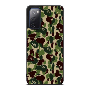 BAPE BATHING APE CAMO Samsung Galaxy S20 FE Case Cover
