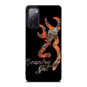 CAMO BROWNING COUNTRY GAL Samsung Galaxy S20 FE Case Cover