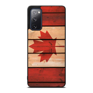 CANADA FLAG WOOD Samsung Galaxy S20 FE Case Cover