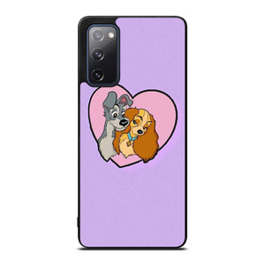 CARTOON LADY AND THE TRAMP DISNEY IN LOVE Samsung Galaxy S20 FE Case Cover