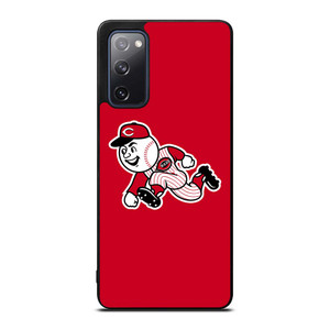 CINCINNATI REDS MASCOT MLB BASEBALL TEAM LOGO Samsung Galaxy S20 FE Case Cover