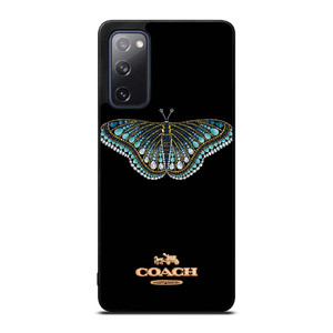 COACH NEW YORK DIAMOND BUTTERFLY Samsung Galaxy S20 FE Case Cover