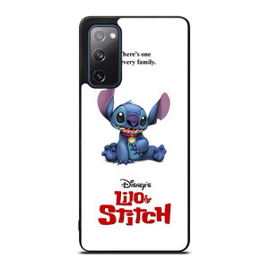 DISNEY LILO AND STITCH WHITE Samsung Galaxy S20 FE Case Cover