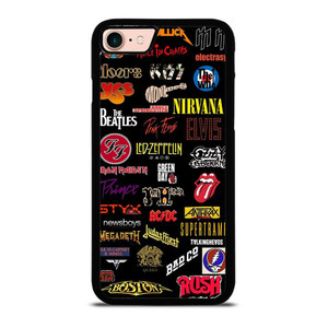 ALL CLASSIC ROCK BAND REVOLUTION LOGO iPhone 7 / 8 Case Cover ALL CLASSIC ROCK BAND REVOLUTION LOGO iPhone 7 / 8 Case Cover