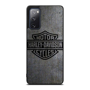 HARLEY DAVIDSON MOTORCYCLES COMPANY LOGO METAL Samsung Galaxy S20 FE Case Cover