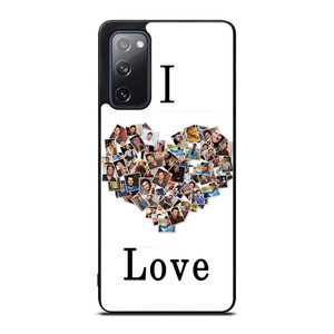 I LOVE LUKE BRYAN COLLAGE Samsung Galaxy S20 FE Case Cover