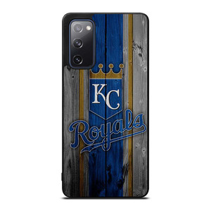 KANSAS CITY ROYALS WOODEN ICON Samsung Galaxy S20 FE Case Cover