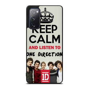 KEEP CALM AND LISTEN TO ONE DIRECTION Samsung Galaxy S20 FE Case Cover