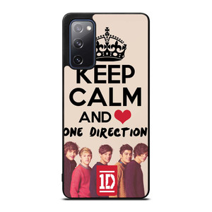KEEP CALM AND LOVE ONE DIRECTION Samsung Galaxy S20 FE Case Cover