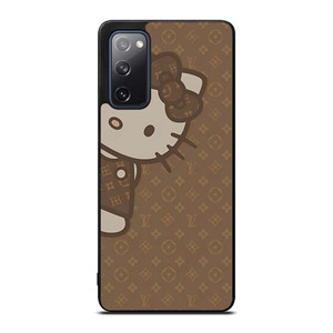 LOUIS VUITTON LV PATTERN LOGO HELLO KITTY Samsung Galaxy S20 FE Case Cover