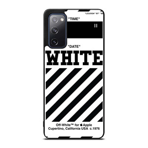 OFF WHITE 3 Samsung Galaxy S20 FE Case Cover