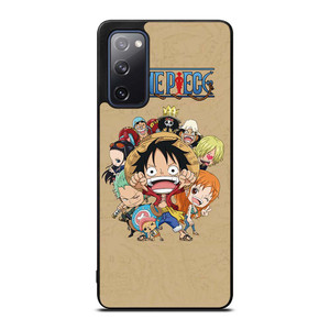 ONE PIECE CUTE MINI CHARACTER ANIME MANGE Samsung Galaxy S20 FE Case Cover