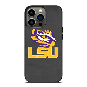 LSU TIGERS LEATHER LOGO iPhone 13 Pro Case Cover LSU TIGERS LEATHER LOGO iPhone 13 Pro Case Cover