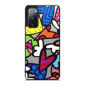 ROMERO BRITTO ABSTRACT LOVE Samsung Galaxy S20 FE Case Cover