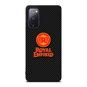 ROYAL ENFIELD MODERN LOGO CARBON Samsung Galaxy S20 FE Case Cover