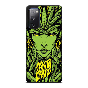 SANTA CRUZ SKATEBOARD LADY LEAFS Samsung Galaxy S20 FE Case Cover