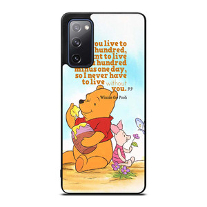 WINNIE THE POOH QUOTE Disney Samsung Galaxy S20 FE Case Cover