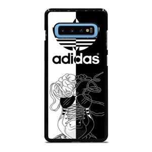 ADIDAS BLACK & WHITE Samsung Galaxy S10 Plus Case Cover