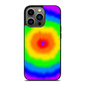 LOVE RAINBOW TIE DYE PATTERN iPhone 13 Pro Case Cover LOVE RAINBOW TIE DYE PATTERN iPhone 13 Pro Case Cover