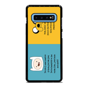 ADVENTURE TIME QUOTE Samsung Galaxy S10 Plus Case Cover