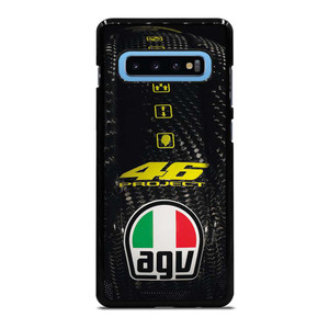 AGV HELMET VR 46 CARBON Samsung Galaxy S10 Plus Case Cover