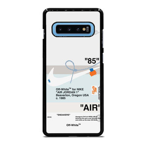 AIR JORDAN OFF WHITE NIKE SNEAKERS Samsung Galaxy S10 Plus Case Cover
