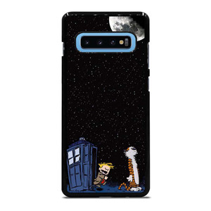 CALVIN AND HOBES TARDIS BOX Samsung Galaxy S10 Plus Case Cover