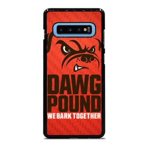 CLEVELAND BROWNS DAWG POUND Samsung Galaxy S10 Plus Case Cover