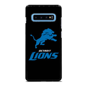 DETROIT LIONS BLACK LOGO Samsung Galaxy S10 Plus Case Cover