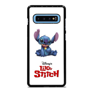 DISNEY LILO AND STITCH WHITE Samsung Galaxy S10 Plus Case Cover