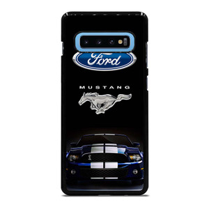 FORD MUSTANG CAR BLUE Samsung Galaxy S10 Plus Case Cover