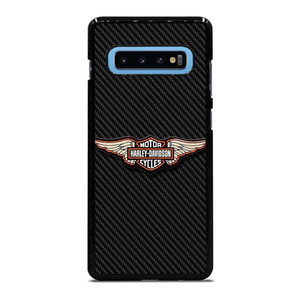 HARLEY DAVIDSON LOGO MOTORCYCLES COMPANY CARBON Samsung Galaxy S10 Plus Case Cover