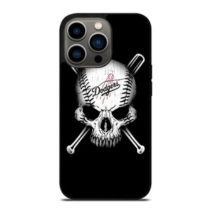 LOS ANGELES DODGERS SKULL iPhone 13 Pro Case Cover