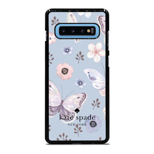 KATE SPADE NEW YORK LOGO BUTTERFLY PATTERN Samsung Galaxy S10 Plus Case Cover