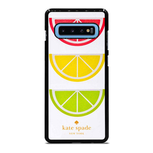 KATE SPADE NEW YORK LOGO COLORFUL LEMON ICON Samsung Galaxy S10 Plus Case Cover