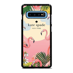 KATE SPADE NEW YORK LOGO FLORAL FLAMENGOS Samsung Galaxy S10 Plus Case Cover