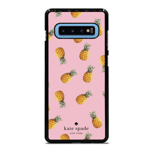 KATE SPADE NEW YORK LOGO PINEAPPLES Samsung Galaxy S10 Plus Case Cover