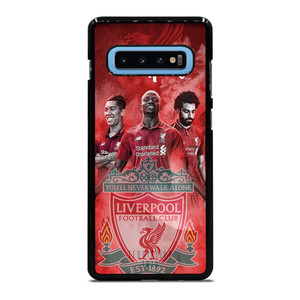LIVERPOOL FC TRIO FIRMINO MANE SALAH Samsung Galaxy S10 Plus Case Cover