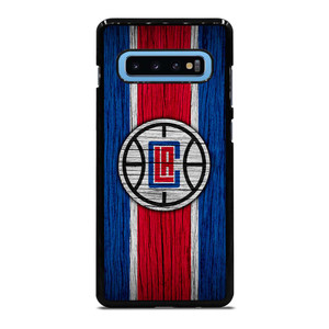 LOS ANGELES CLIPPERS WOOD LOGO Samsung Galaxy S10 Plus Case Cover
