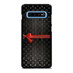LOUIS VUITTON LV LOGO PATTERN RED RIBBON Samsung Galaxy S10 Plus Case Cover